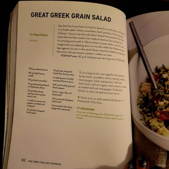 The Fibre Fuelled Cookbook by Dr. Will Bulsiewicz, Recipes by Alexandra Caspero - Picture 3 of 4